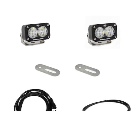 Baja Designs Ford Super Duty 17-On LED Light Kit Reverse Kit w/Upfitter 447733UP